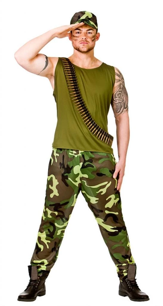 Wicked Costumes Men's Costumes Army Guy Costume 1 Wicked Costumes Men's Costumes Army Guy Costume