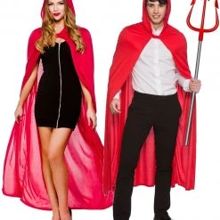 Wicked Costumes Capes Hooded Cape - 52" Red - Red Riding Hood