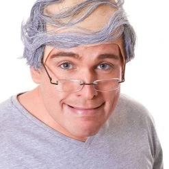 Wicked Costumes Wigs Baldy Man Comb-Over Wig