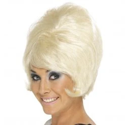 Smiffys Wigs 60's Beehive Wig - Blonde