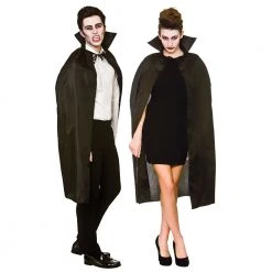 Wicked Costumes Capes Cape - 42" Black With Collar
