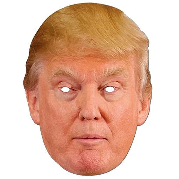 Bristol Novelties Ltd Donald Trump Celebrity Cut Out Mask Masks 1 Bristol Novelties Ltd Donald Trump Celebrity Cut Out Mask Masks