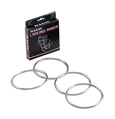 Bristol Novelties Ltd Close Up Magic Linking Rings 3 Bristol Novelties Ltd Close Up Magic Linking Rings