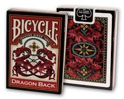 T2R Bicycle Cards - Red Dragon Edition Bicycle Playing Cards