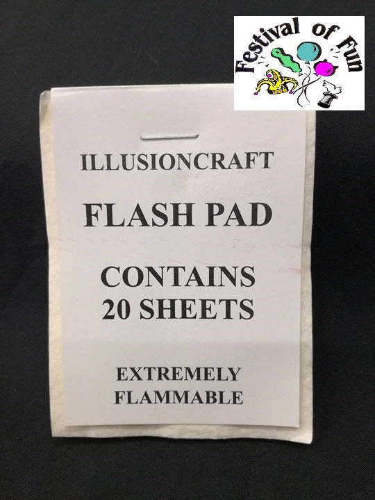 Illusion Craft Fire Magic Flash Paper Pad - WHITE 1 Illusion Craft Fire Magic Flash Paper Pad - WHITE