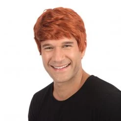 Bristol Novelties Ltd Short Male Wig - Ginger Wigs