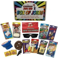 The Scarborough Joke Shop Young Rebel Box Of Jokes Joke Boxes