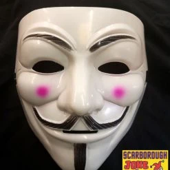 Wicked Costumes The Hacker - Guy Fawkes Anonymous Mask Masks