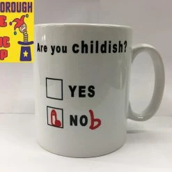 SWR Novelty Mugs Are You Childish Mug