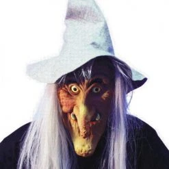 Bristol Novelties Ltd Witch Mask W. Hat & Hair