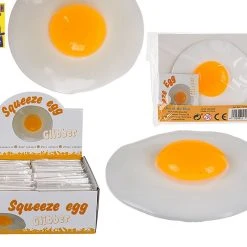 Out Of The Blue Toys Squeeze Fried Egg