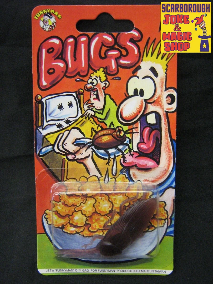 Funnyman Jokes Fake Cockroach Bug 1 Funnyman Jokes Fake Cockroach Bug