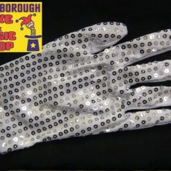 Bristol Novelties Ltd Sequin Glove - Michael Jackson Style Gloves
