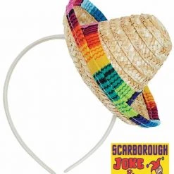 Bristol Novelties Ltd Mini Sombrero - Mexican Hat On Headband