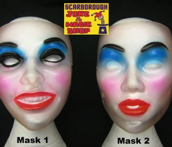 Bristol Novelties Ltd Female Transparent Mask