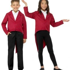 Smiffys Tailcoat RED Kids Costume Children's Costumes