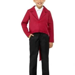 Smiffys Tailcoat RED Kids Costume Children's Costumes 5 Smiffys Tailcoat RED Kids Costume Children's Costumes