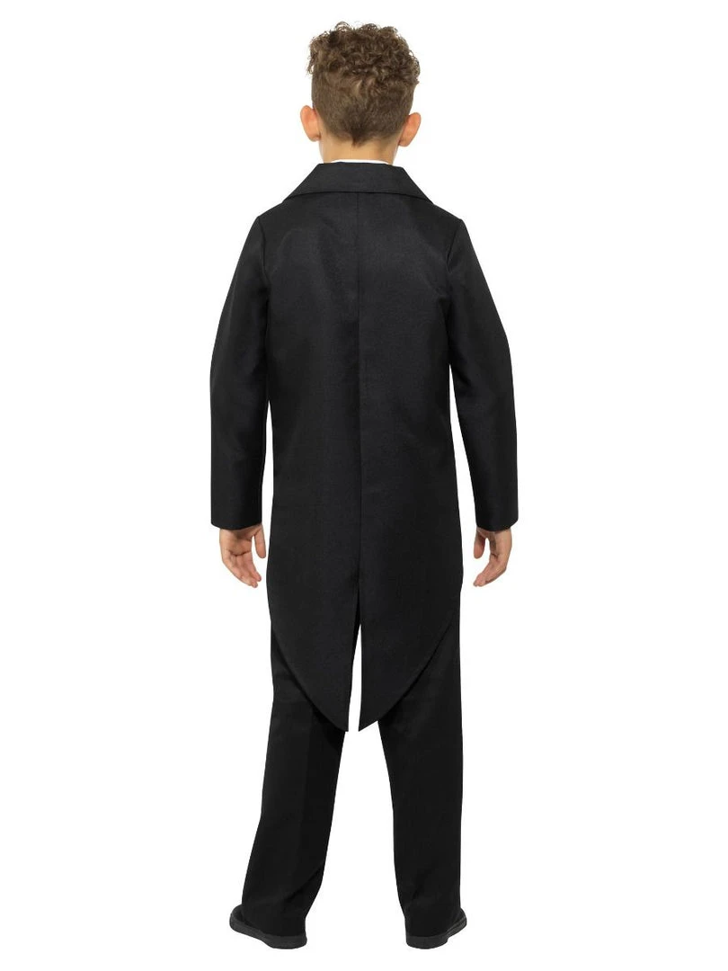 Smiffys Tailcoat BLACK Kids Costume 4 Smiffys Tailcoat BLACK Kids Costume