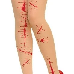 Wicked Costumes Halloween Tights ~ Scars & Blood Halloween Costumes
