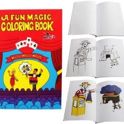 Bristol Novelties Ltd Magic Colouring Book - Royal A4 Size