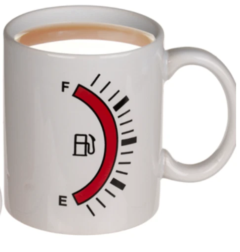 Out Of The Blue Fuel Gauge Heat Reactive Mug Novelty Mugs 1 Out Of The Blue Fuel Gauge Heat Reactive Mug Novelty Mugs