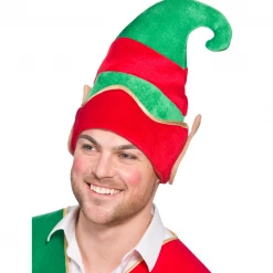 Wicked Costumes Elf Hat W. Ears Christmas Costumes