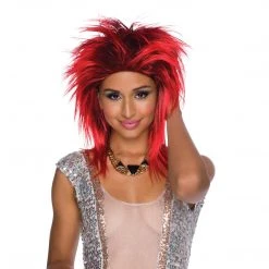Bristol Novelties Ltd Foxy Rocker Wig - Red