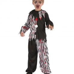 Bristol Novelties Ltd Harlequin Clown Costume ~ Kid's Children's Costumes