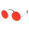 Bristol Novelties Ltd Glasses Hippie Shades - Red Hippy