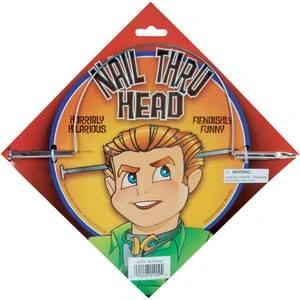 Loftus International Practical Jokes Nail Thru Head 1 Loftus International Practical Jokes Nail Thru Head