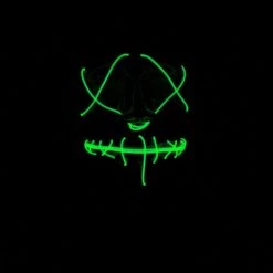 Wicked Costumes Masks LED Light Up Mask ~ Purge Style