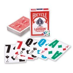 T2R EZ-SEE LoVISION Bicycle Playing Cards