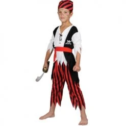 Wicked Costumes Kid's Shipwreck Pirate Costume ~ Ages 3-10 Years