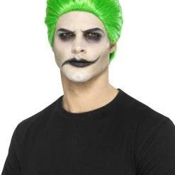 Smiffys Wigs Slick Trickster Wig - Green Joker Suicide Squad Style