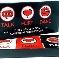 Out Of The Blue Adult Novelty Items Talk, Flirt And Dare Couples Card Game