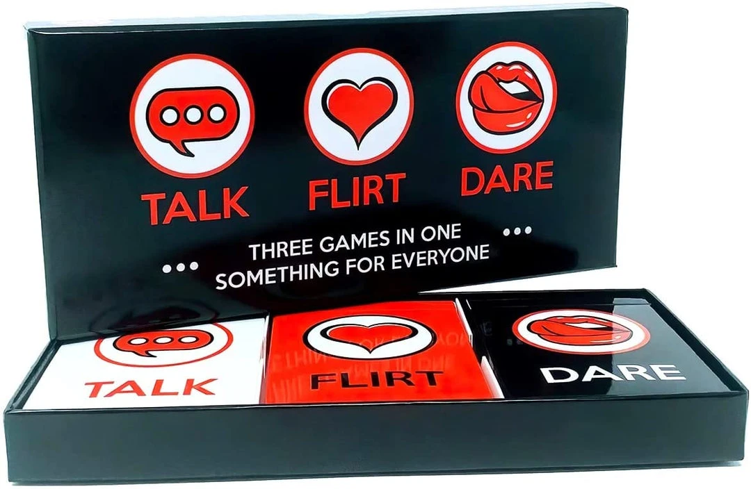 Out Of The Blue Adult Novelty Items Talk, Flirt And Dare Couples Card Game 1 Out Of The Blue Adult Novelty Items Talk, Flirt And Dare Couples Card Game