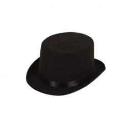 Wicked Costumes Top Hat - Black Felt Hats
