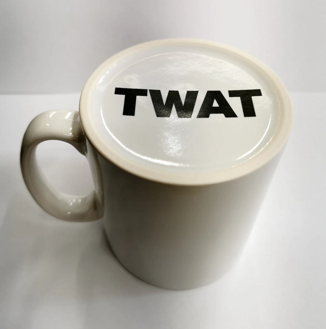 SWR Secret Twat Mug ~ Rude Hidden Profanity Joke Mug! ~ Office Santa Novelty Gift Novelty Mugs 5 SWR Secret Twat Mug ~ Rude Hidden Profanity Joke Mug! ~ Office Santa Novelty Gift Novelty Mugs