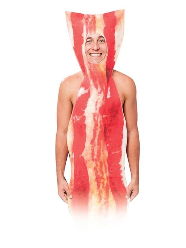 Bristol Novelties Ltd Bacon Costume Funny Costumes 1 Bristol Novelties Ltd Bacon Costume Funny Costumes