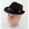 Bristol Novelties Ltd Trilby Hat - Black Felt - Blues Brothers Style
