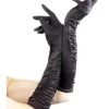 Smiffys Temptress Gloves - Black