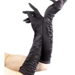 Smiffys Temptress Gloves - Black