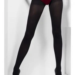 Smiffys Black Tights Hoisery