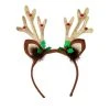 Wicked Costumes Glitter Reindeer Antlers On Headband Christmas Costumes