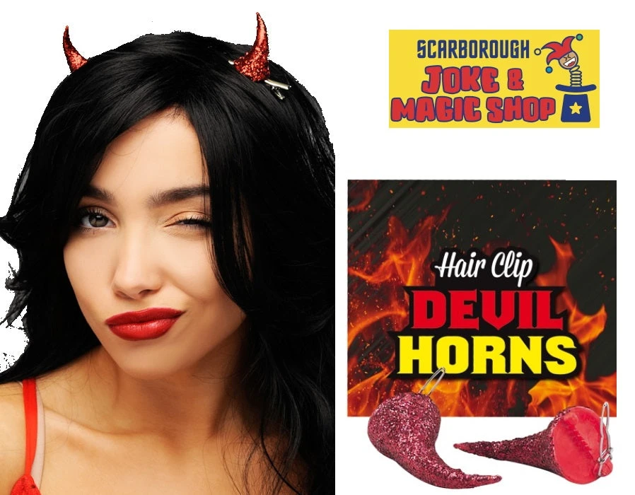 Bristol Novelties Ltd Devil Horn Hair Clips 1 Bristol Novelties Ltd Devil Horn Hair Clips