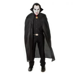 Bristol Novelties Ltd Dracula Cape - 56" Black With Collar