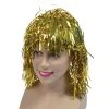 Bristol Novelties Ltd Tinsel Wig - Gold