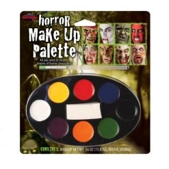 Wicked Costumes Make-up Horror Make Up Palette - 8 Colour Makeup Set