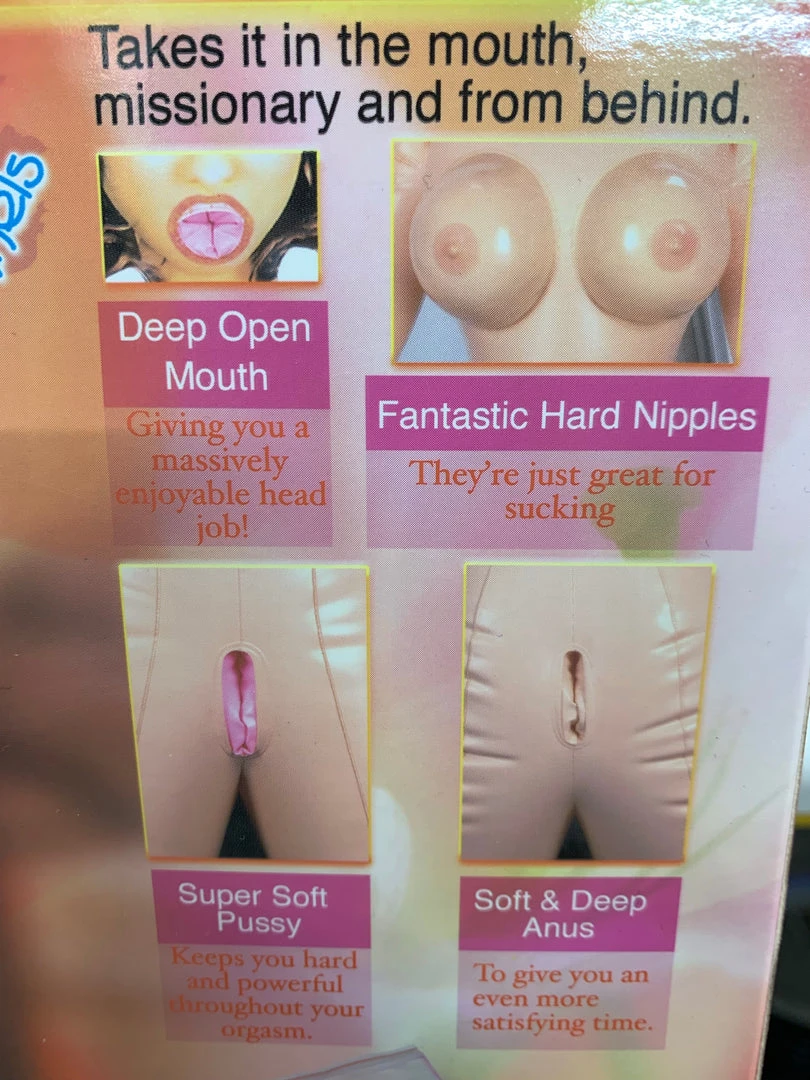 The Scarborough Joke Shop Veronique Inflatable Doll XXX Toys 2 The Scarborough Joke Shop Veronique Inflatable Doll XXX Toys