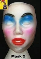 Bristol Novelties Ltd Female Transparent Mask